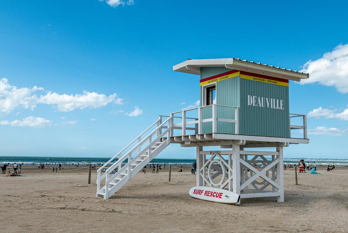 Der Strand von Deauville