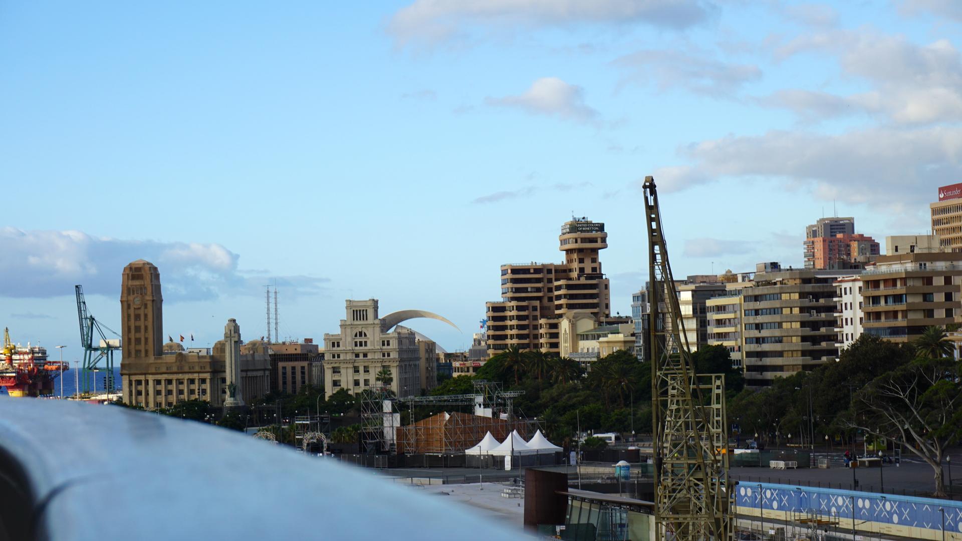 Die Innenstadt von Teneriffa