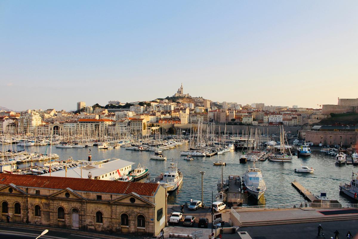 Der alte Hafen von Marseille