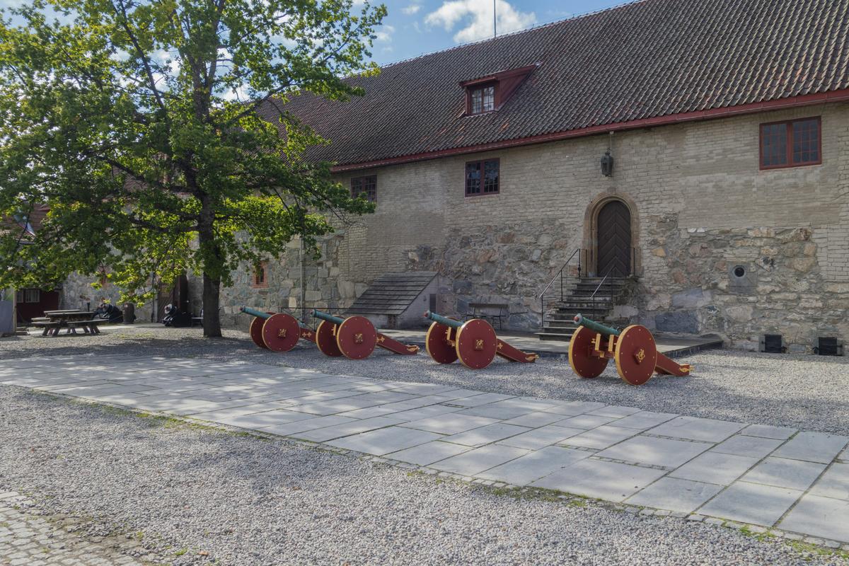 Ein Blick auf das Innere der Festungsanlage