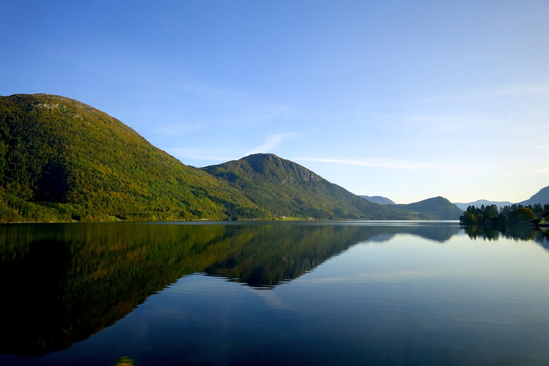 Inmitten der Fjorde