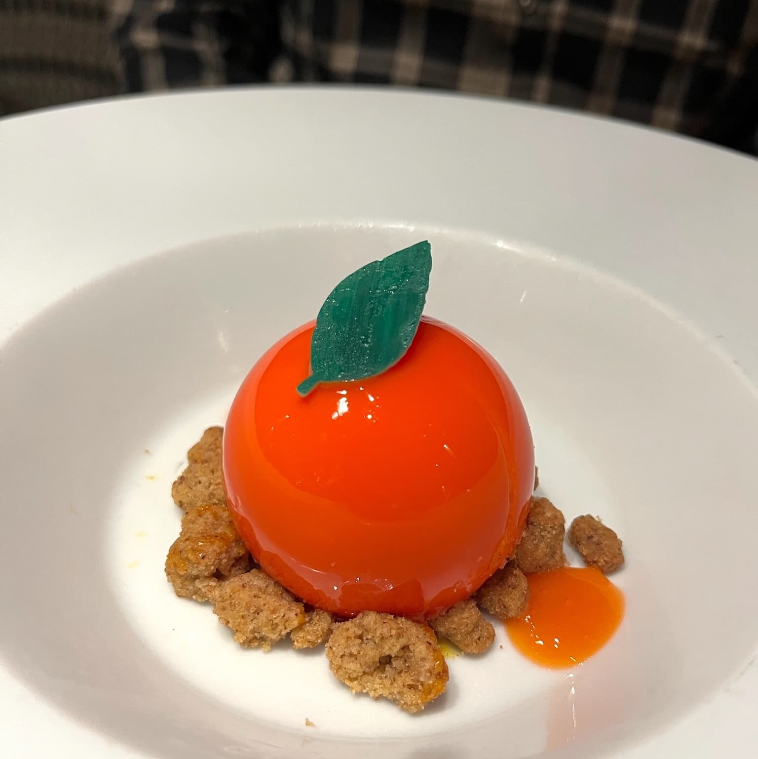 Die Desserts im inkludierten Bedienrestaurant