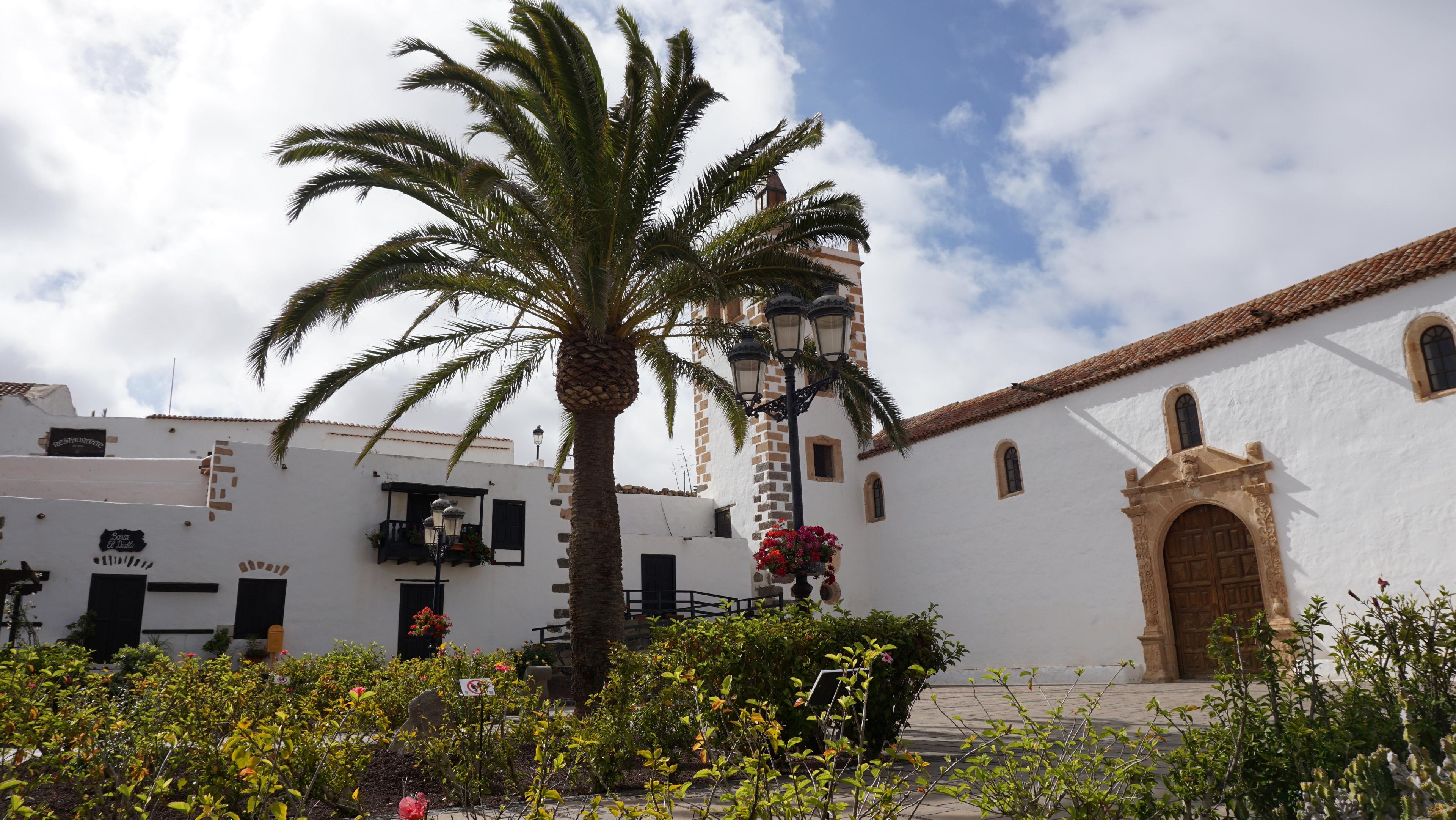 Ein Haus auf der Kanaren-Insel Fuerteventura