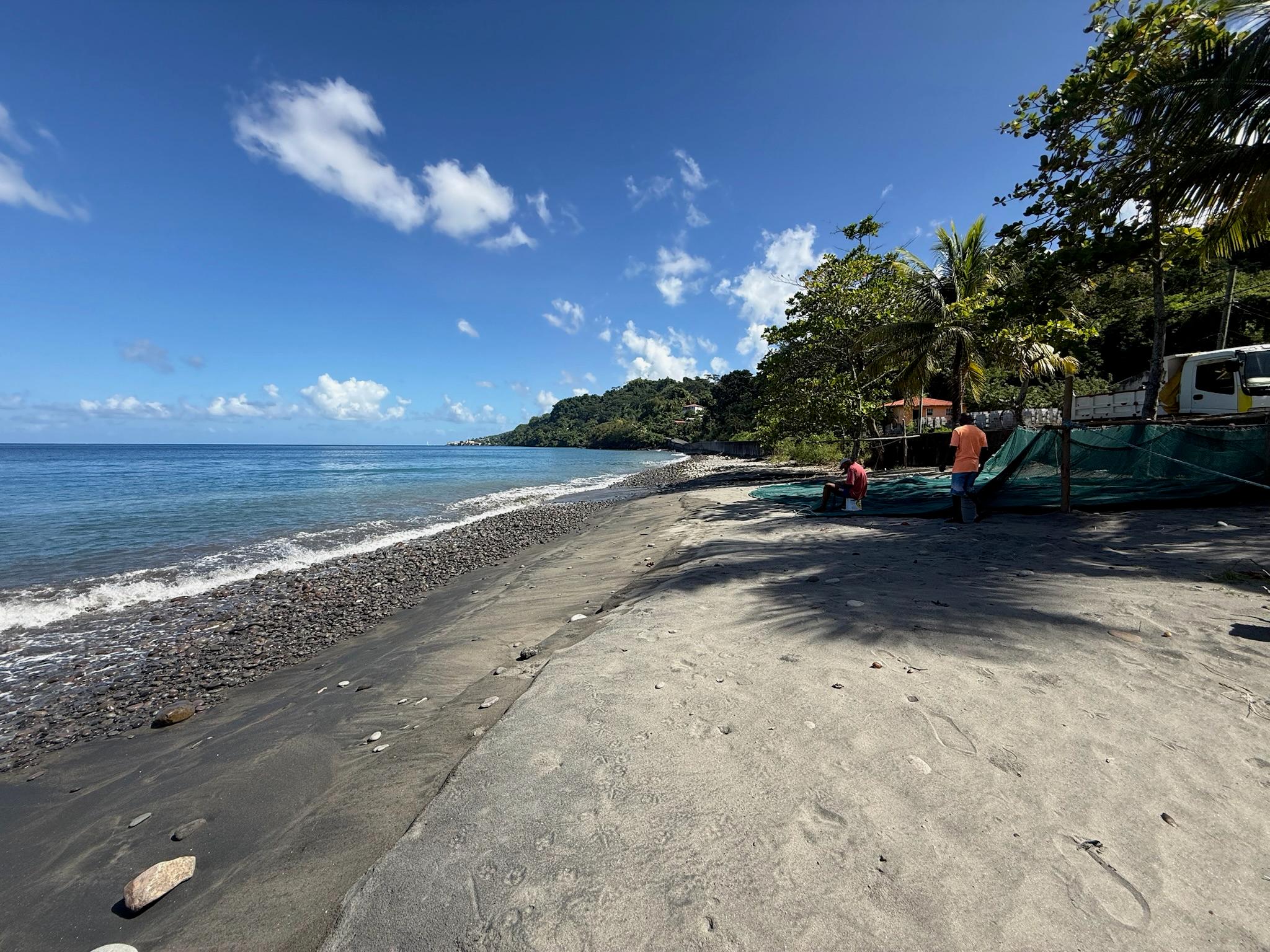 Ein typischer Karibik-Strand auf Grenada