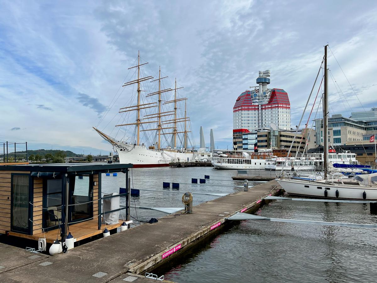 Der "Lippenstift" in Göteborg