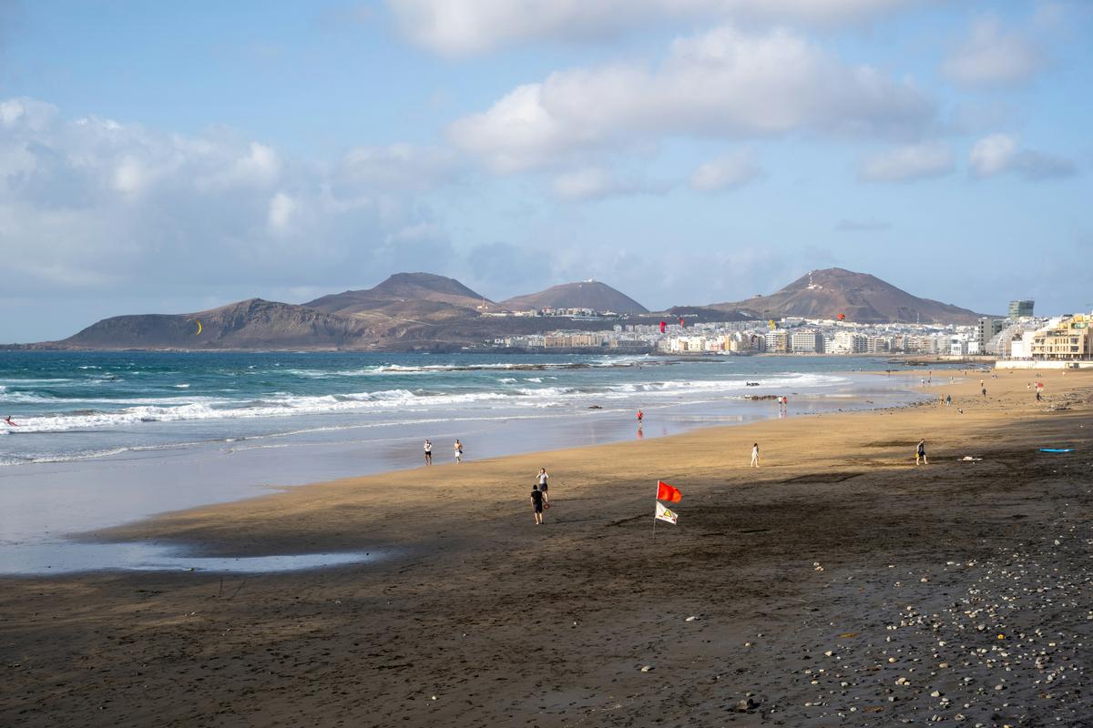 Der Strand Las Canteras