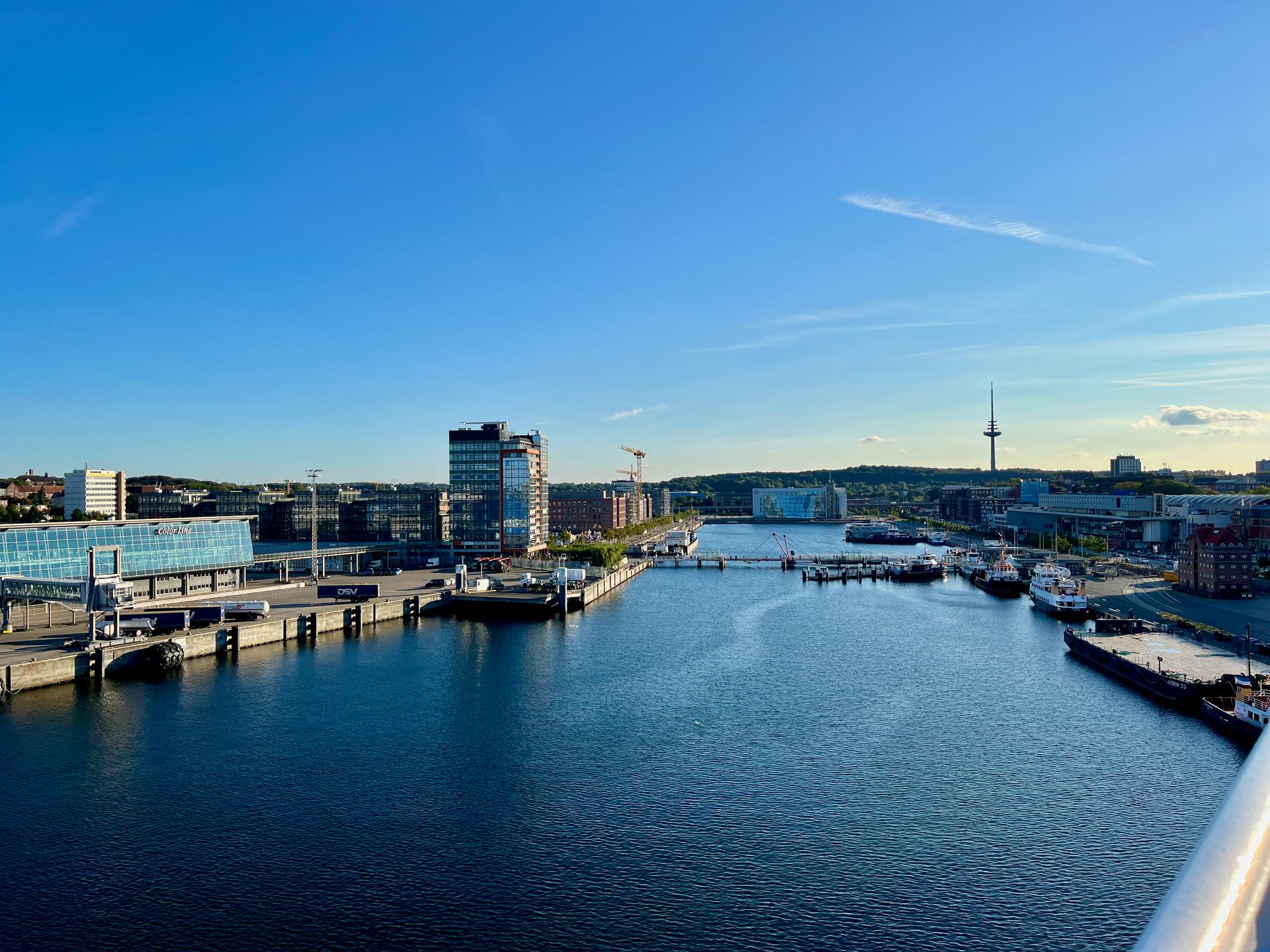 Der Hafen von Kiel