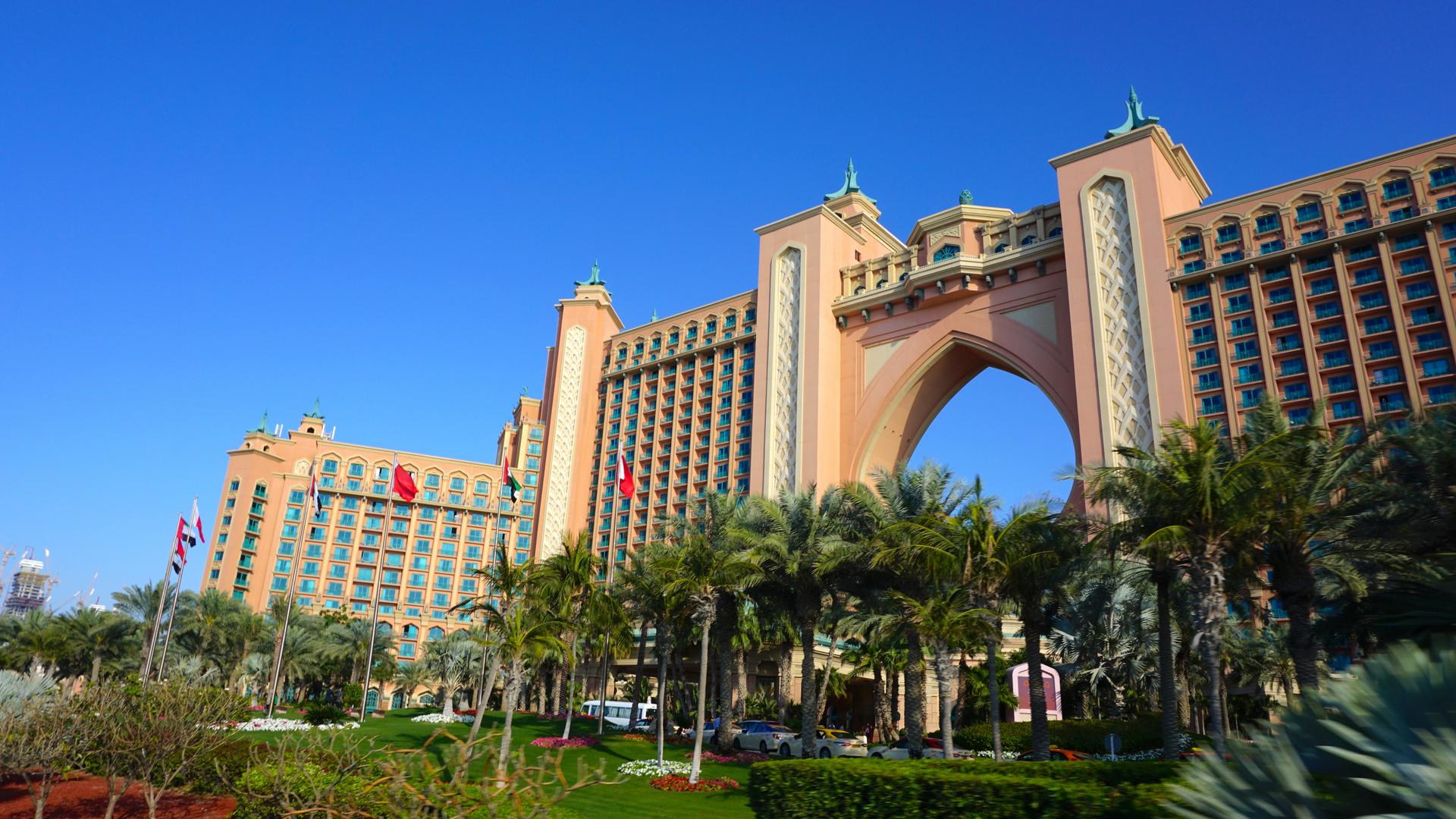 Das Atlantis-Hotel in Dubai