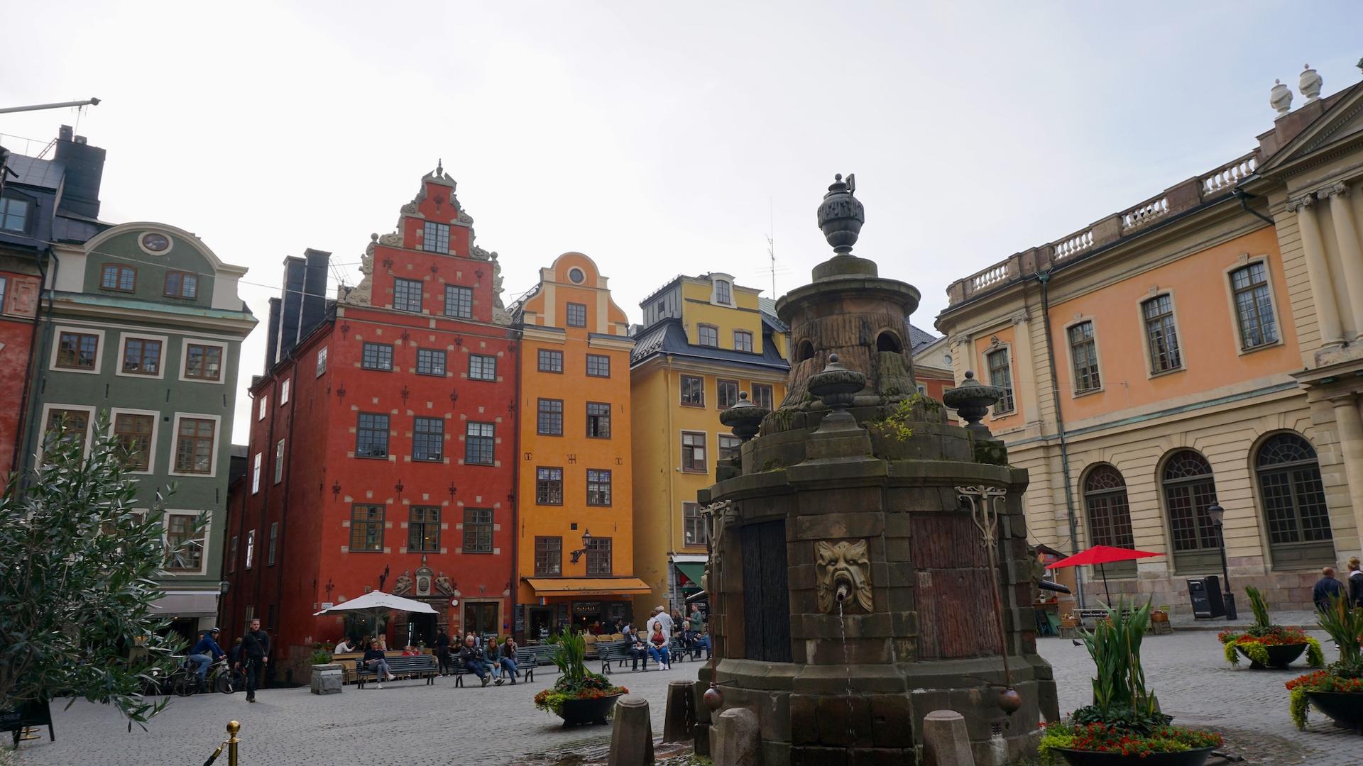 Die Altstadt von Stockholm