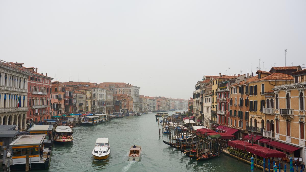 Der Canal Grande in Venedig