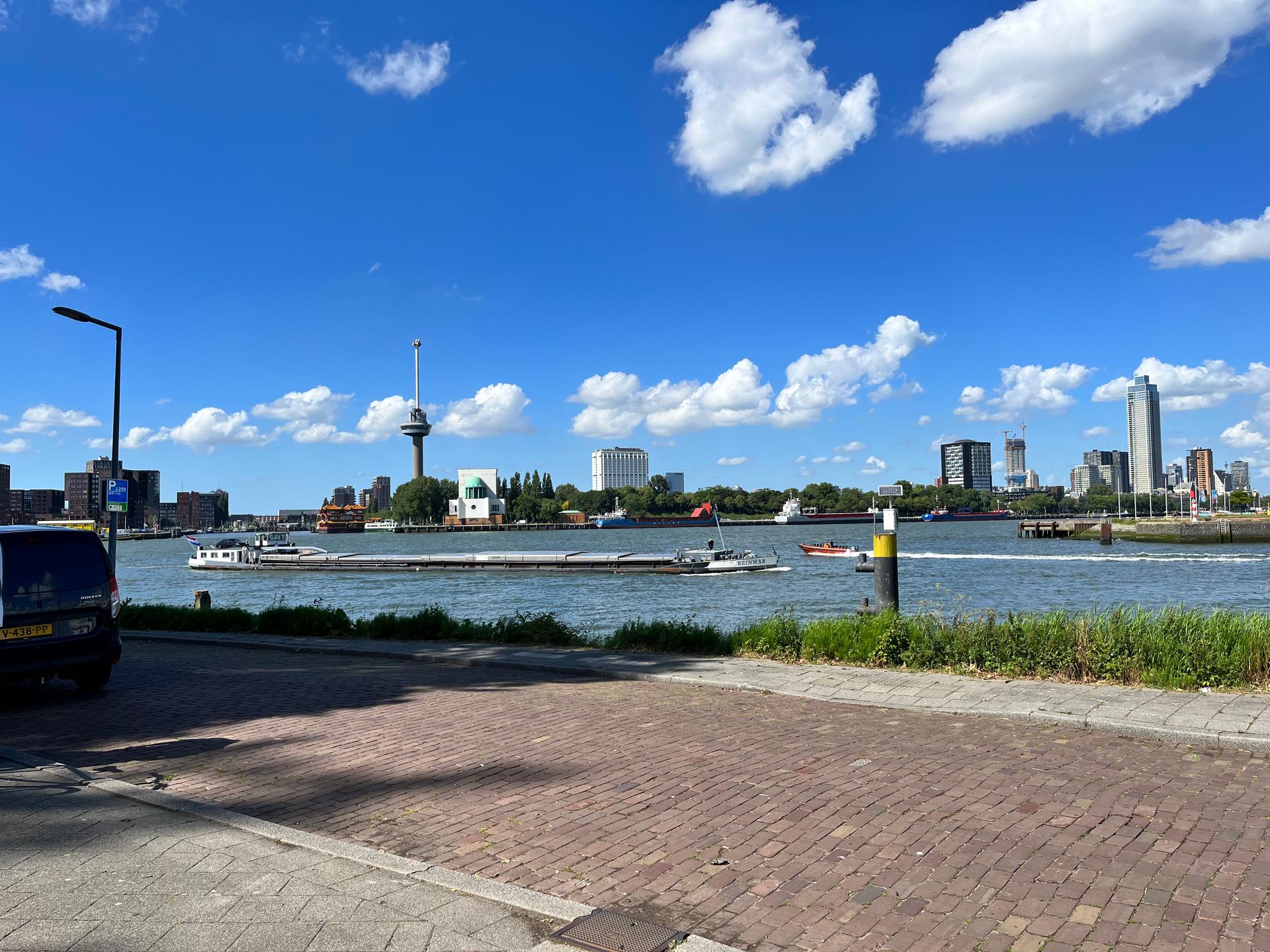 Der Hafen von Rotterdam