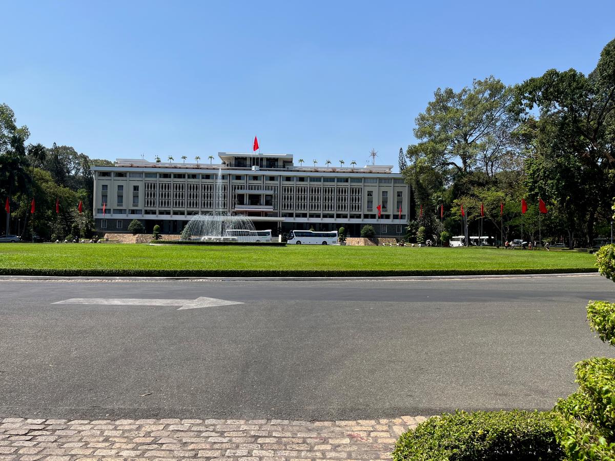 Der ehemalige Präsidentenpalast von Süd-Vietnam