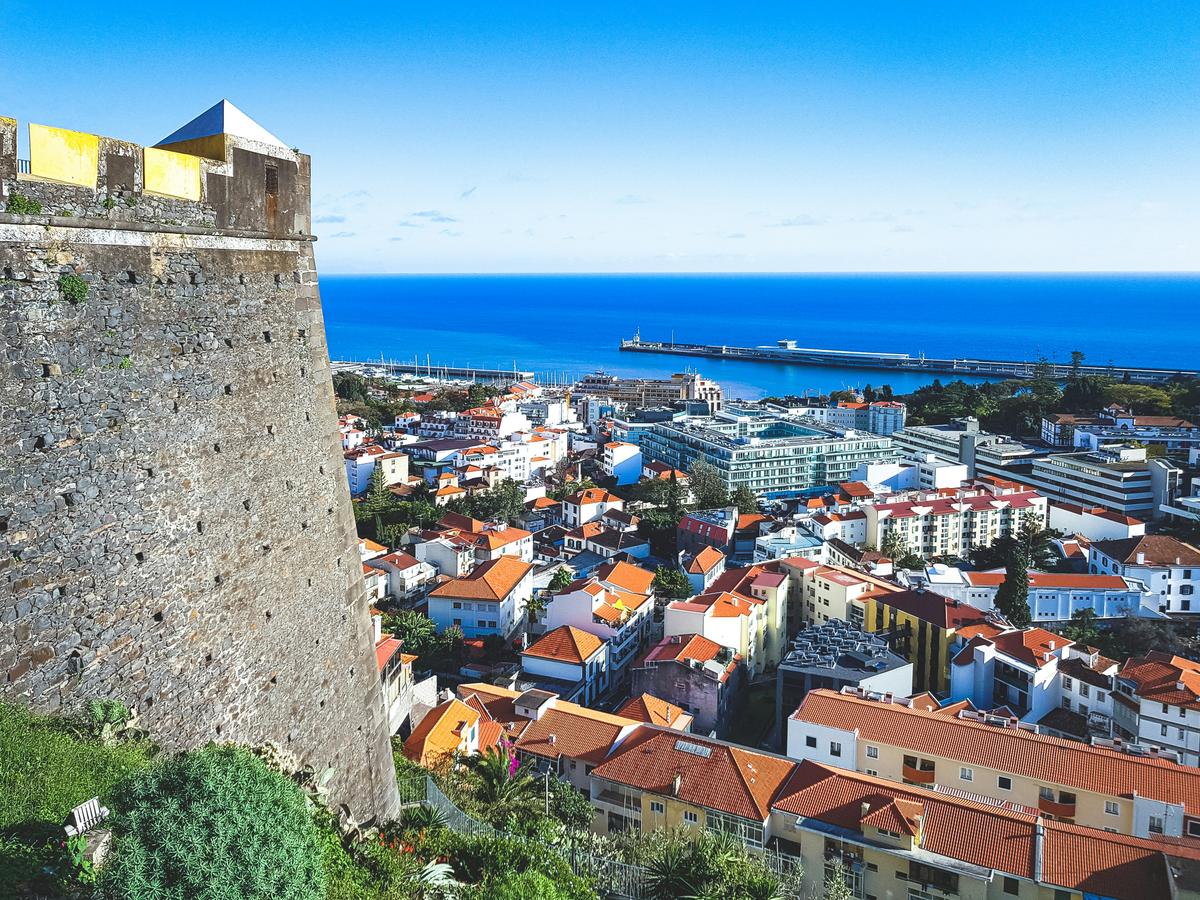 Die alte Burg in Funchal