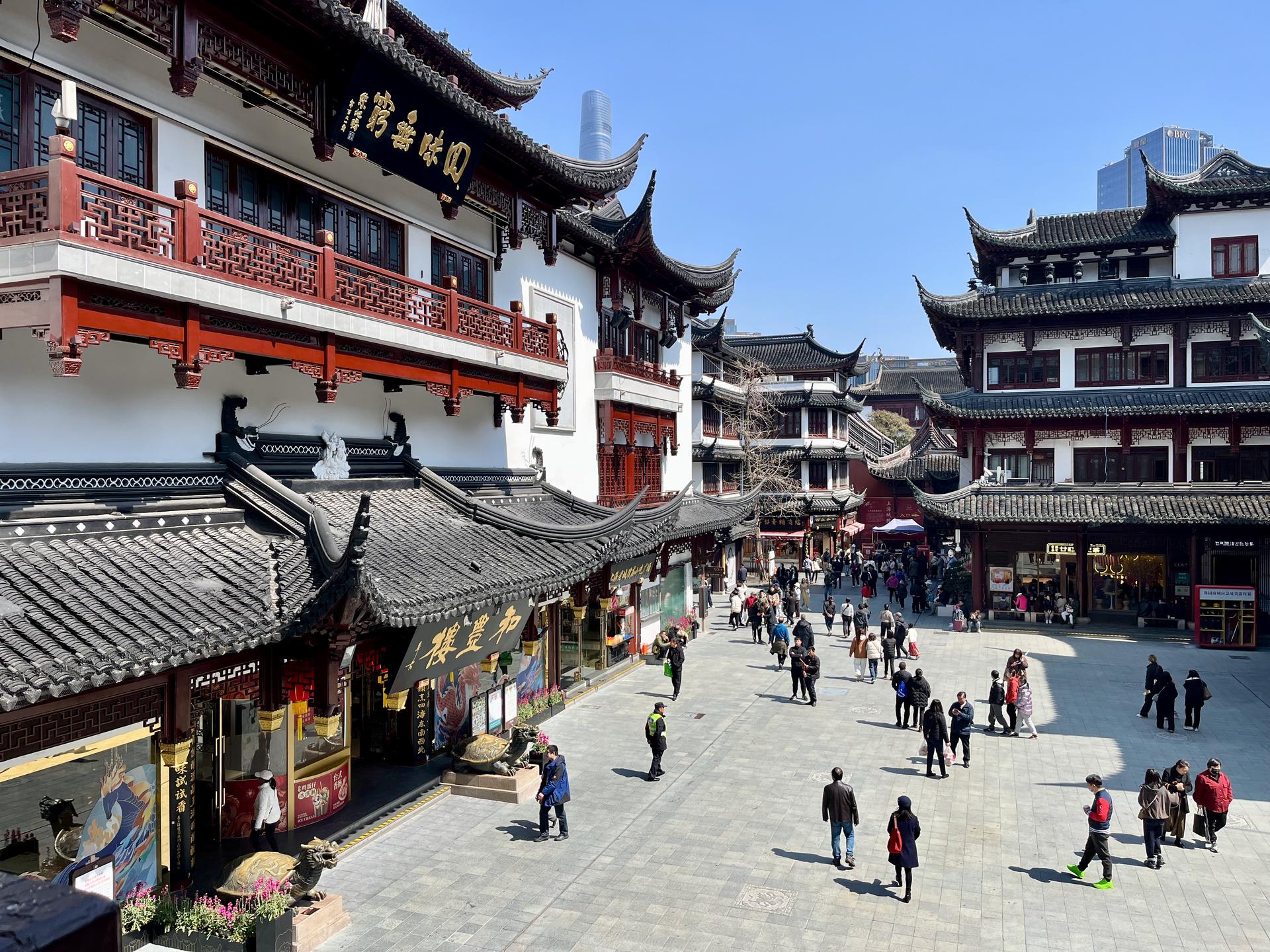 Die Altstadt von Shanghai