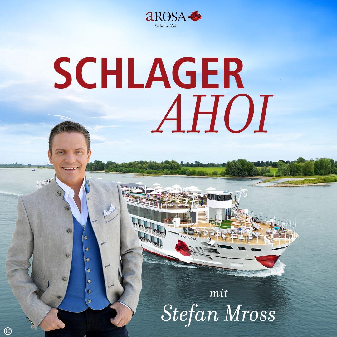 Stefan Mross an Bord von A-ROSA