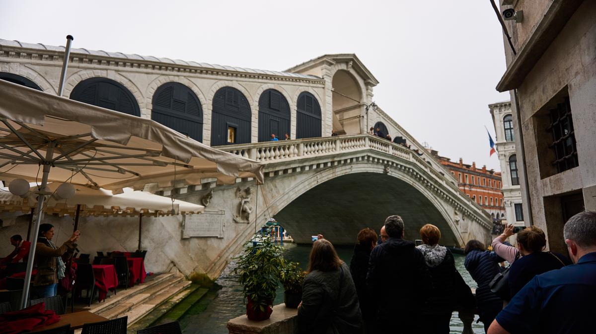 Die unverwechselbare Rialto-Brücke