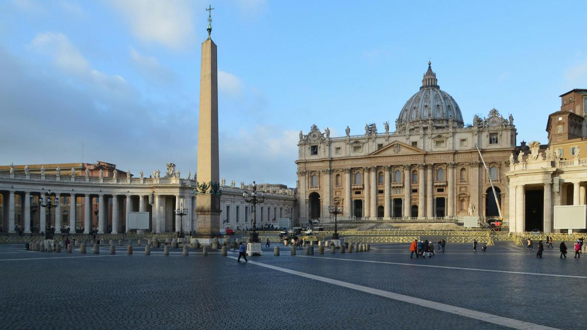 Der Vatikan mit Petersdom