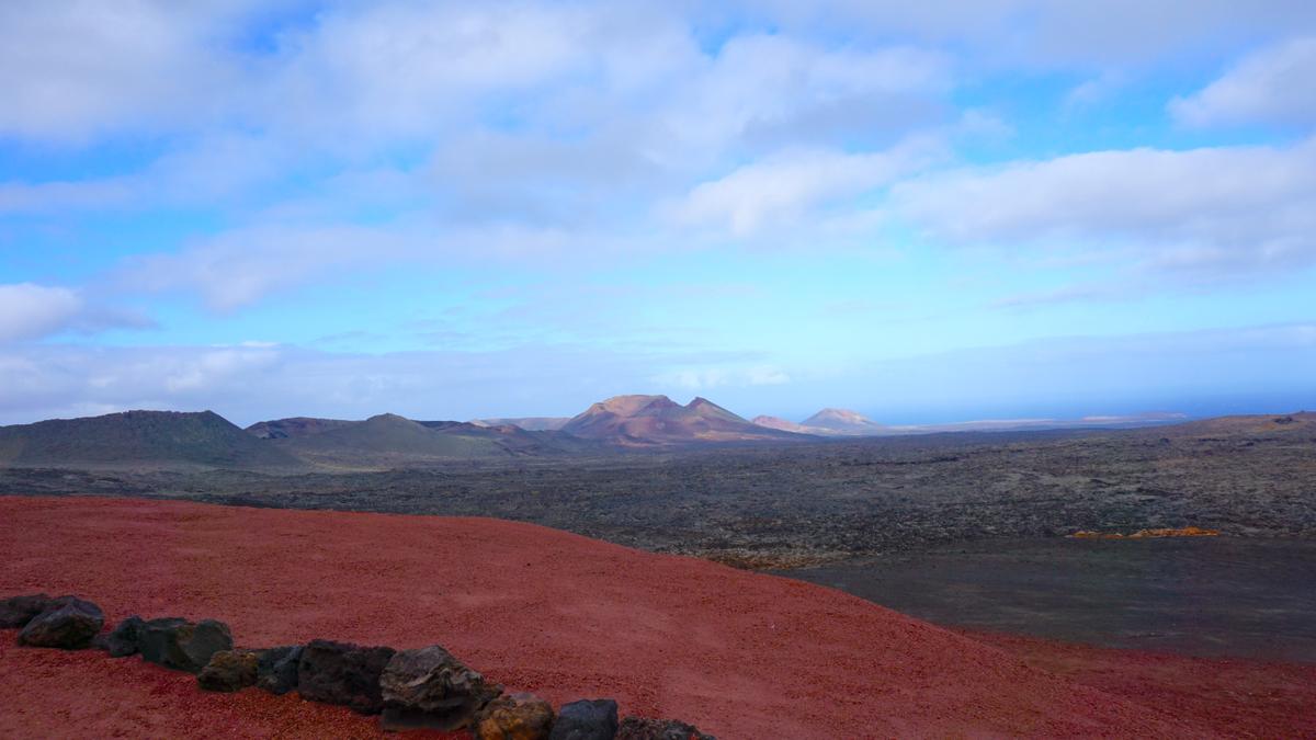 Die Vulkanlandschaft im Timanfaya Nationalpark