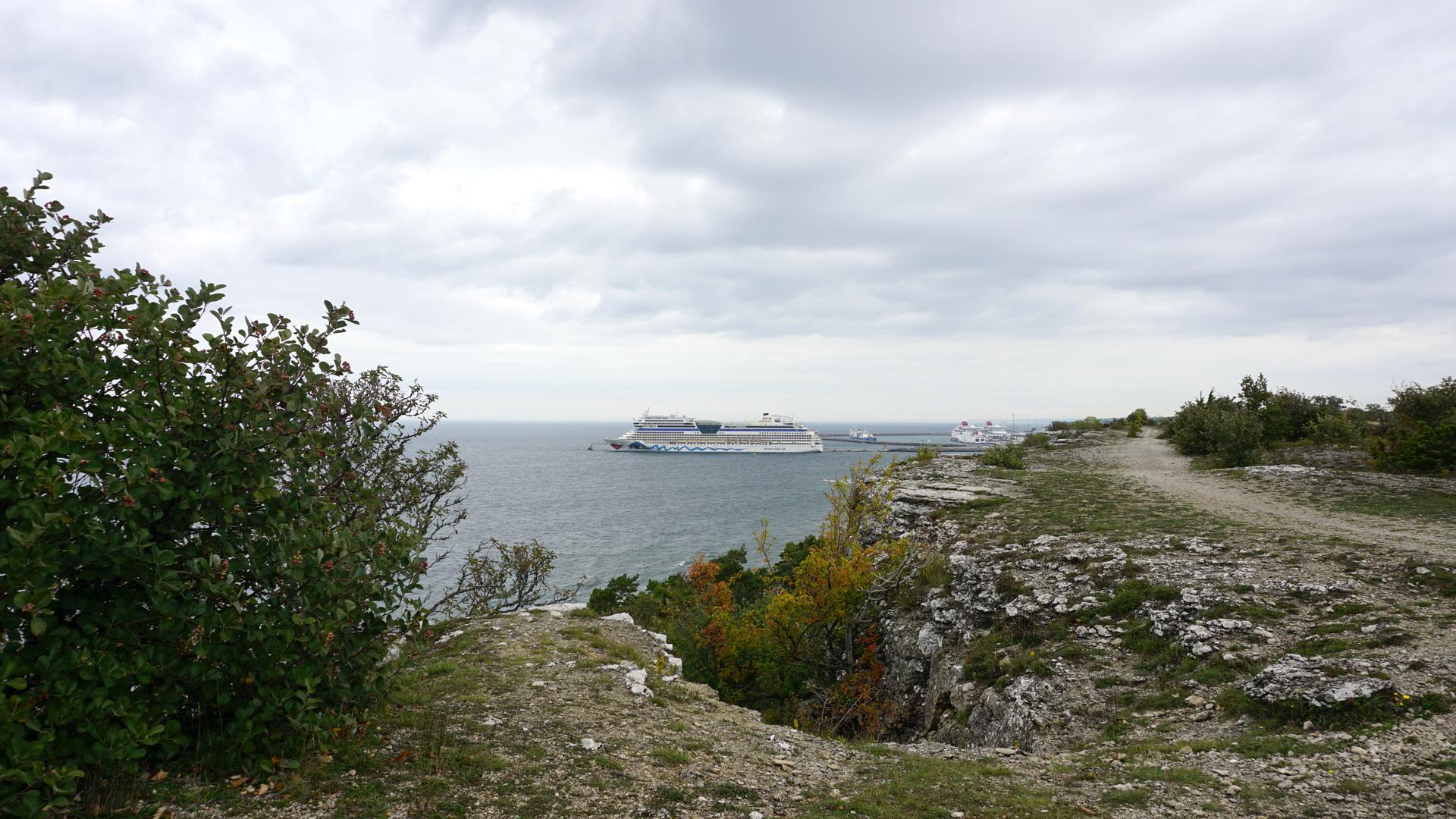 Der Hafen von Visby