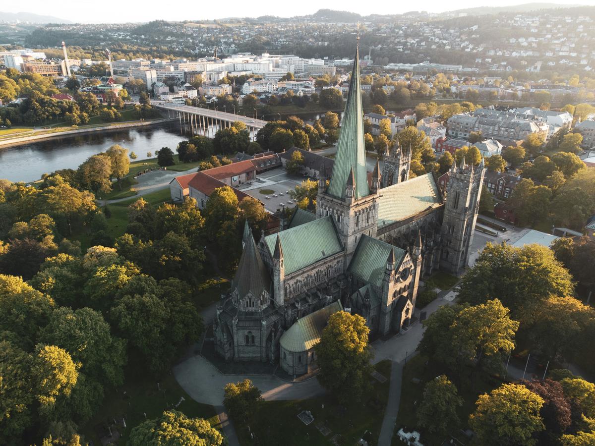 Der Nidaros Dom in Trondheim