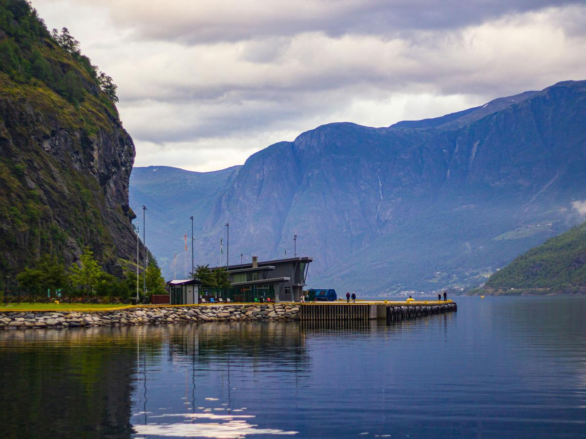 Der Ausgangspunkt für die Fahrt durch den Fjord