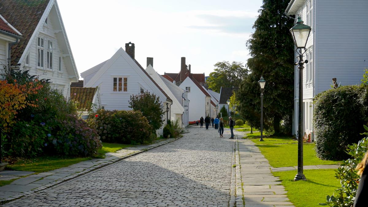 Die Altstadt von Stavanger