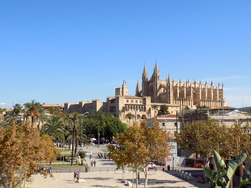 Die eindrucksvolle Kathedrale von Palma