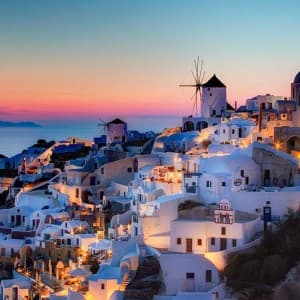 Sonnenuntergang in Oia