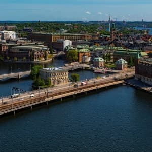 Landausflug in Stockholm: Wundervoller Panoramablick über Stockholm