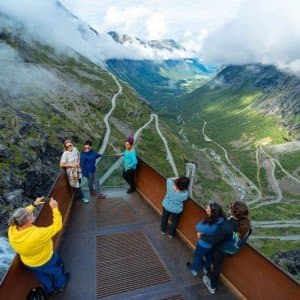 Landausflug in Åndalsnes