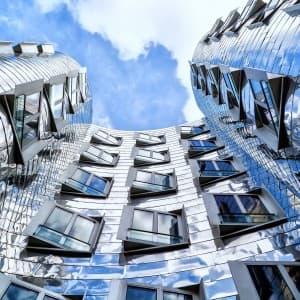 Architektur von Frank O. Gehry im Medienhafen