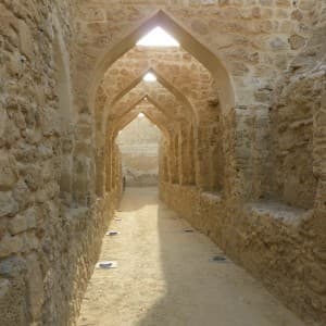 Die Bahrain Festung von innen