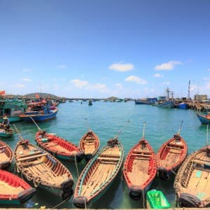 Besuchen Sie einen traditionellen Fischereihafen auf Phu Quoc