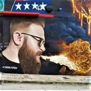 Das angesagte Viertel Wynwood in Miami besticht durch seine bunten Wandbilder
