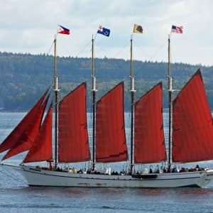 Die "Margaret Todd" in der Frenchman Bay