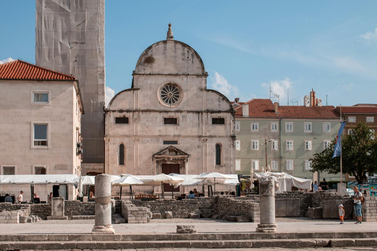 Die Sankt Donatus Kirche in Zadar