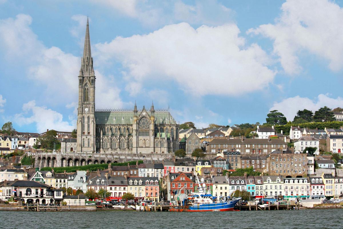 Der Küstenort Cobh