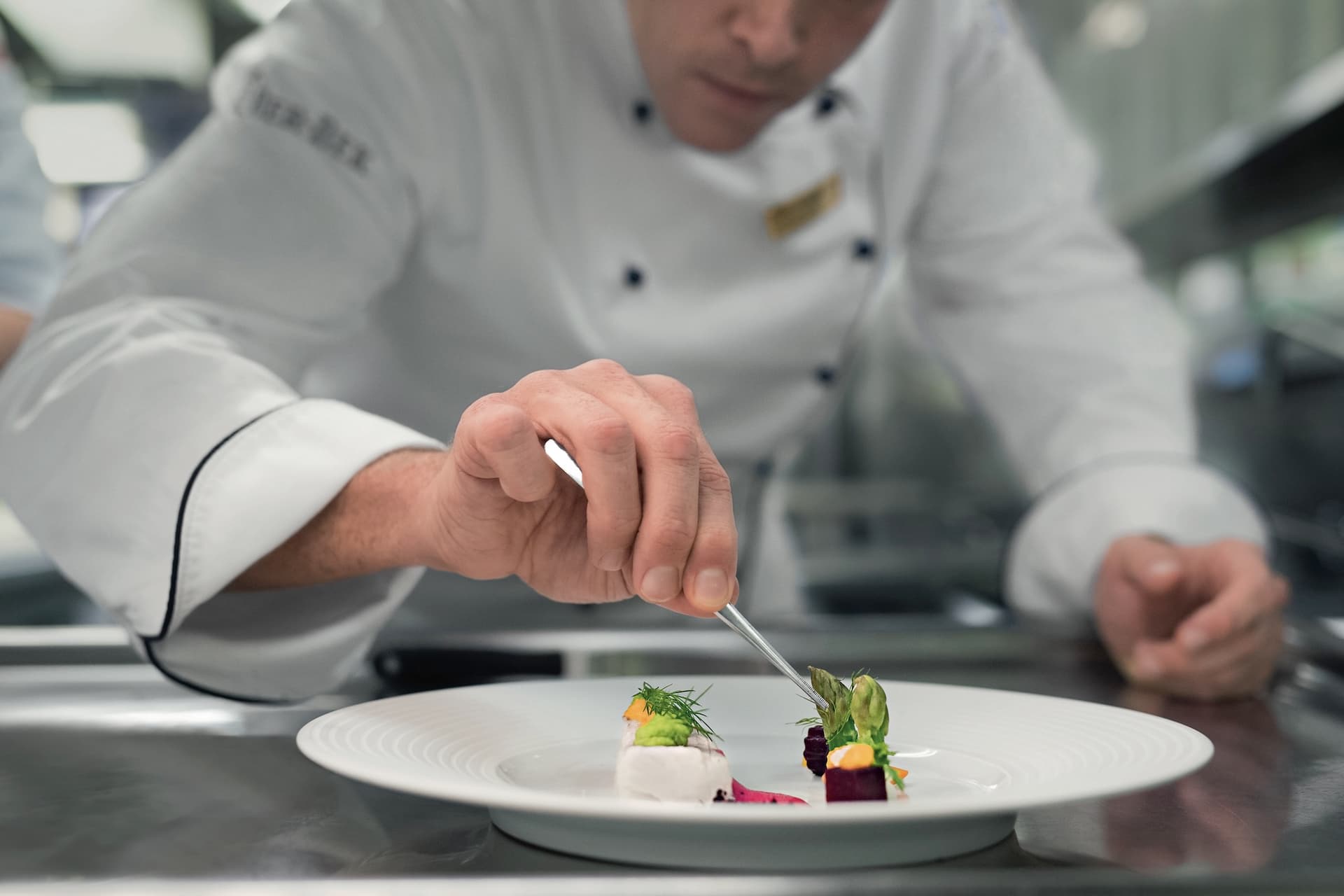 europa-gourmet-2 Vorbereitung des Gourmet-Dinners an Bord