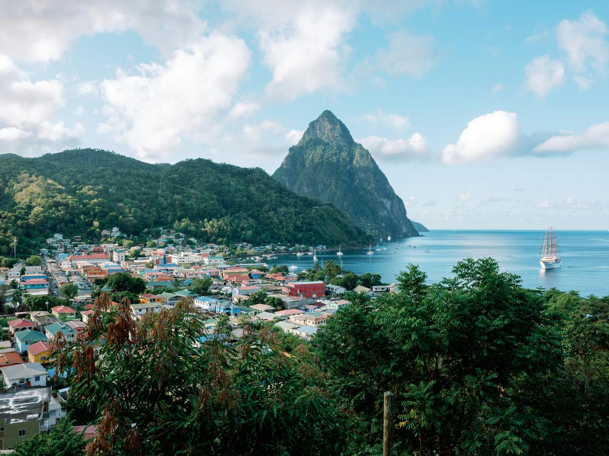 Die Insel St. Lucia