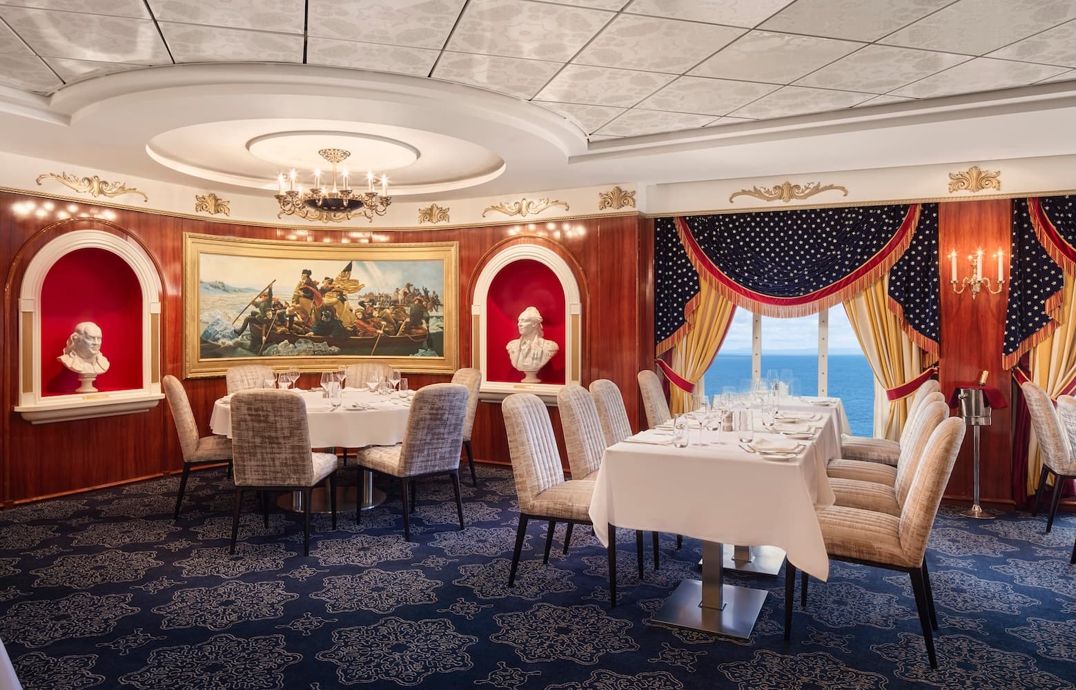 ncl-poa-liberty-mdr Ein Restaurant an Bord