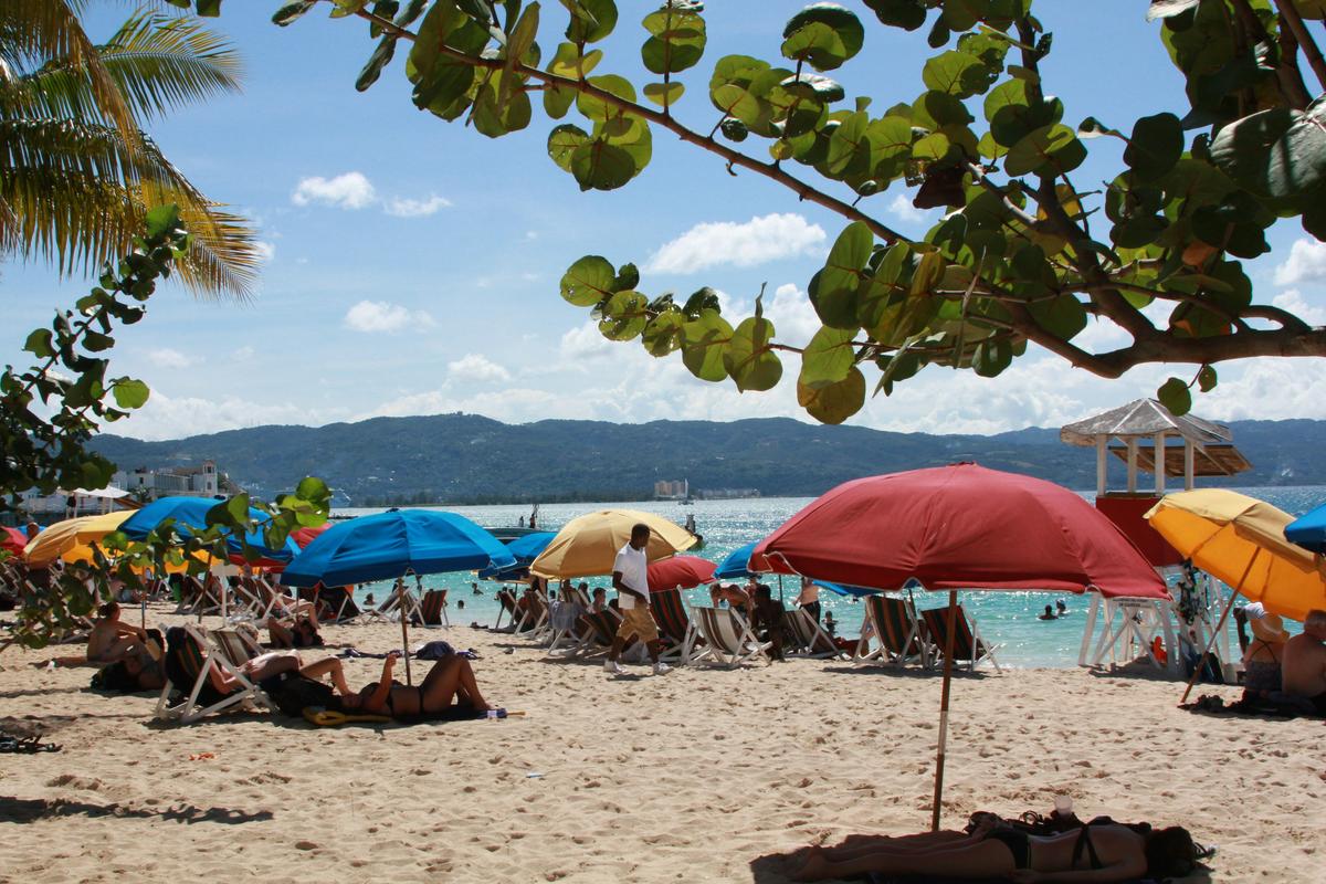 Der STrand von Montego Bay