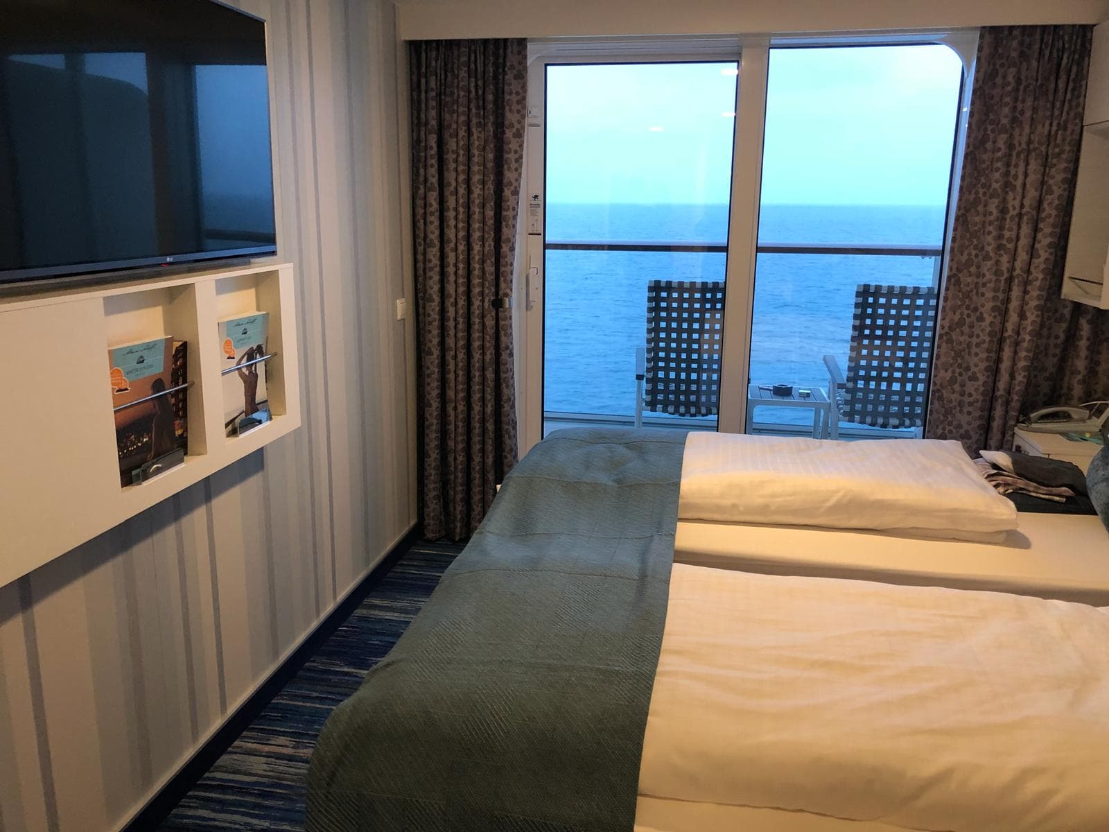 Standard-Balkonkabine Die neue Balkonkabine an Bord der Mein Schiff 2