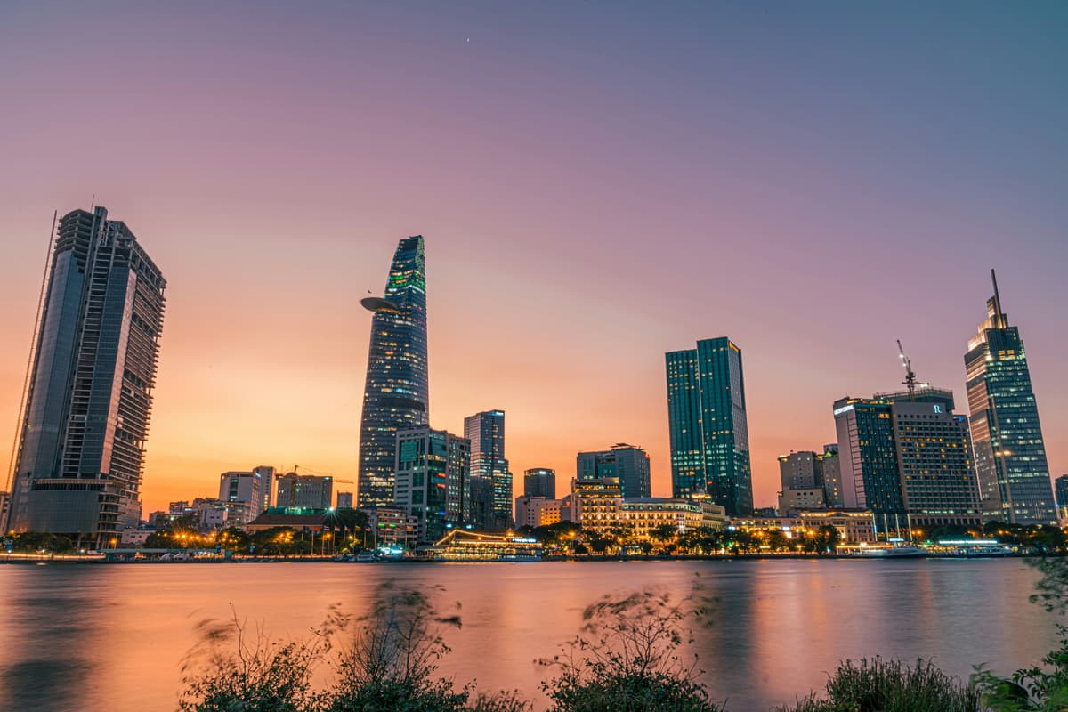 Die Skyline von Ho-Chi-Minh-Stadt | Foto von Tron Le auf Unsplash