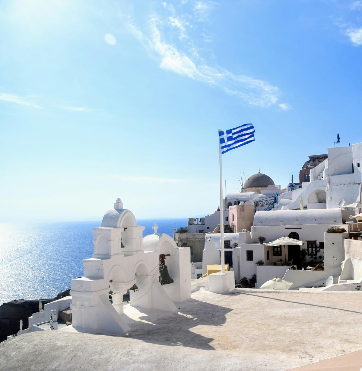 Santorini in Griechenland