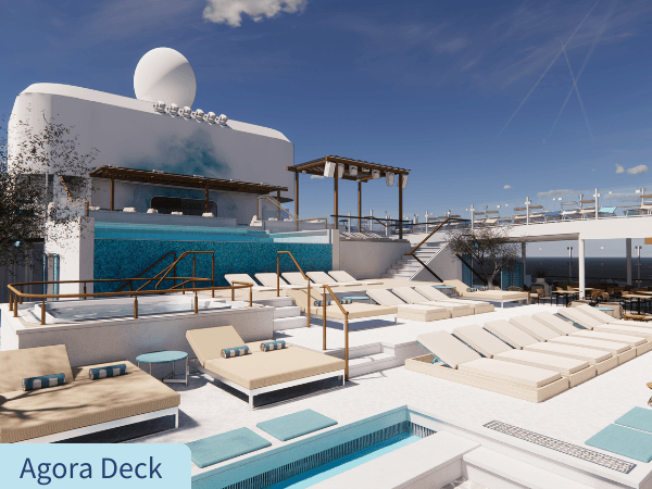 5 Das neue Agora Deck der Mein Schiff Flow