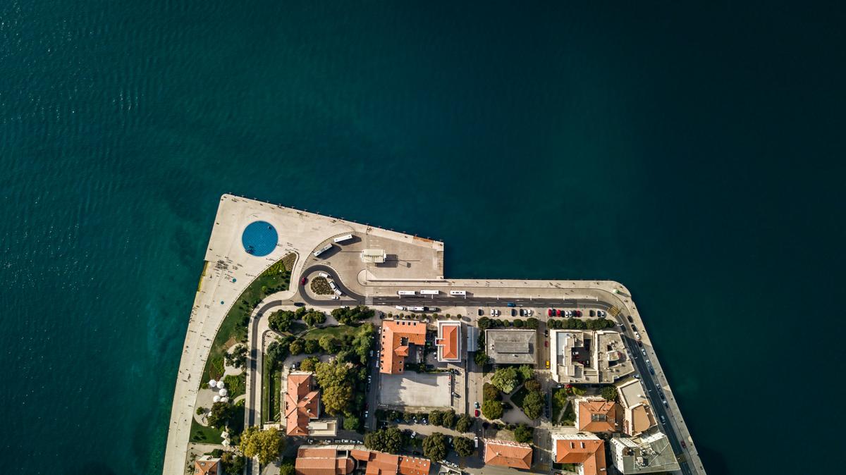 Die Meeresorgel von Zadar