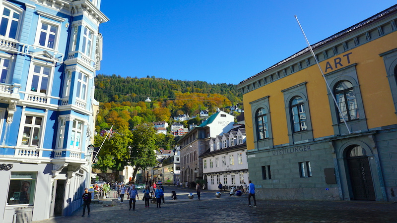 Die Altstadt von Bergen